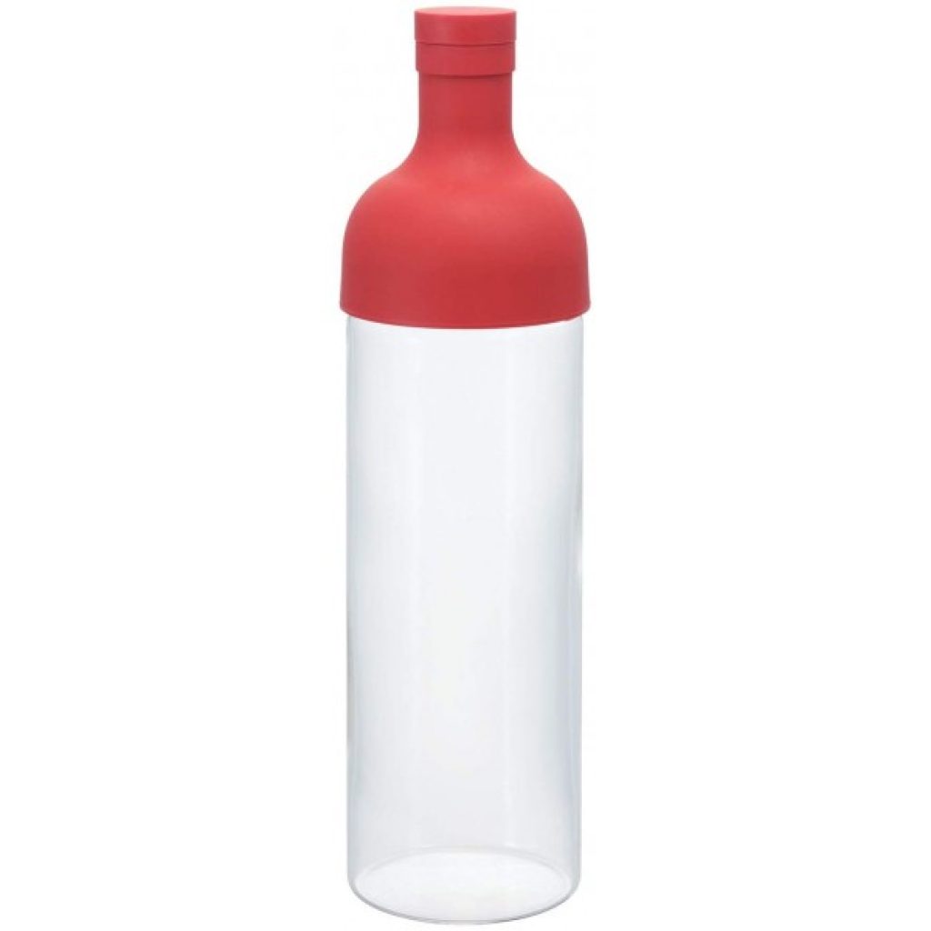 Hario Cold Brew Filter-In Tea Bottle 750ml Red