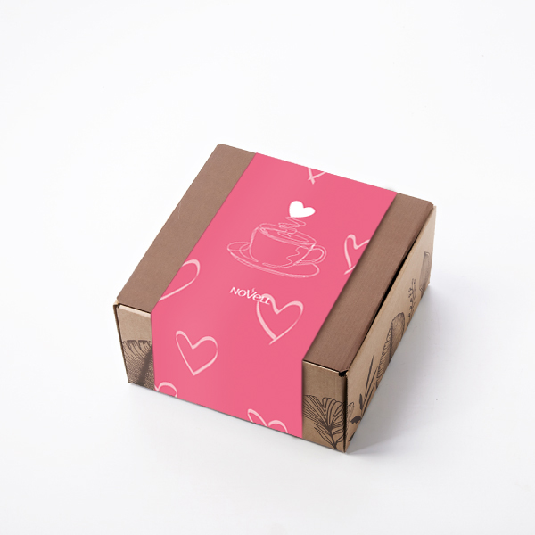 Caja de regalo San Valentín café 1 pza