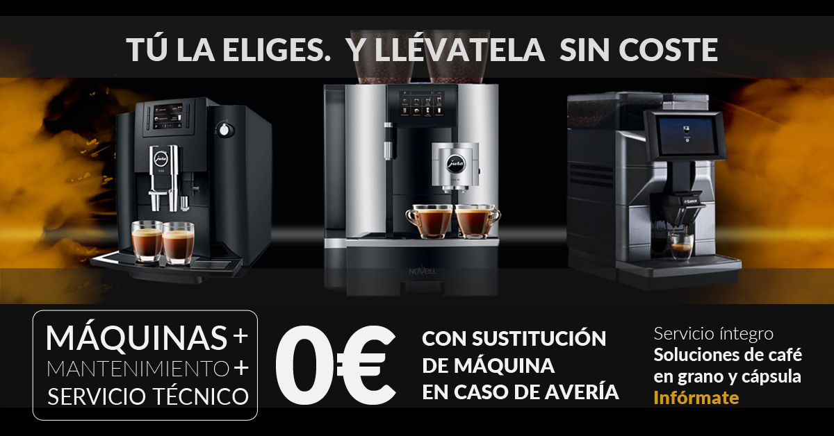 Suscripción Cafetera + café en grano de origen para empresas mensual