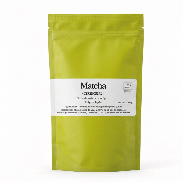 Matcha Ecológico Ceremonial 100g
